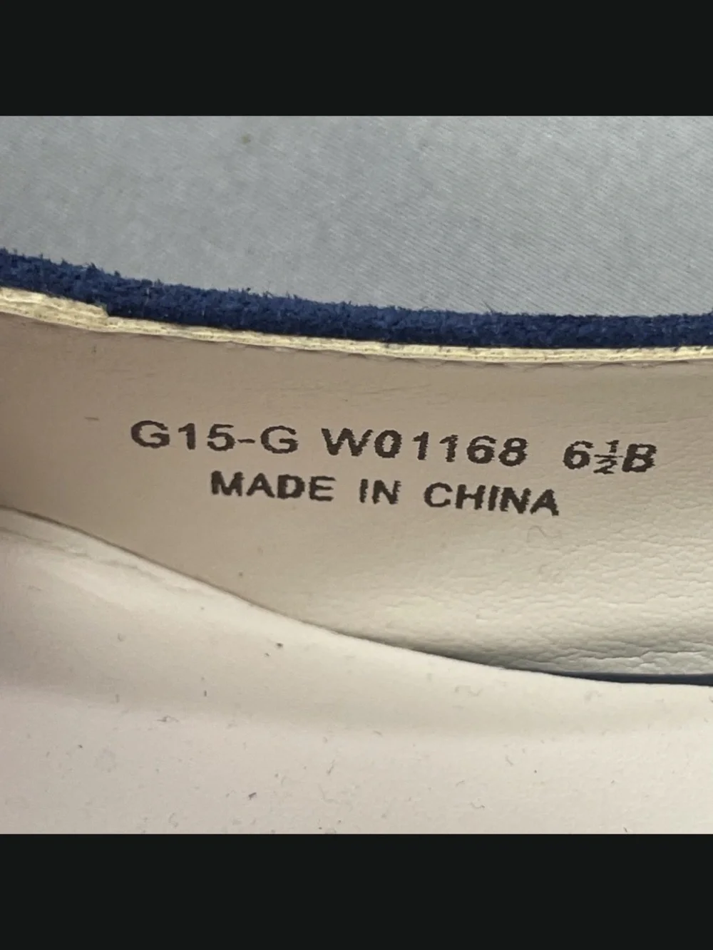 Cole Haan Shoes Womens 6.5 blue suede wedge heels grand os designer cocktail